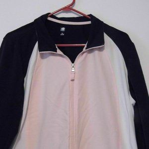 JB Active Women's Zipper Front Warm Up Size 1X